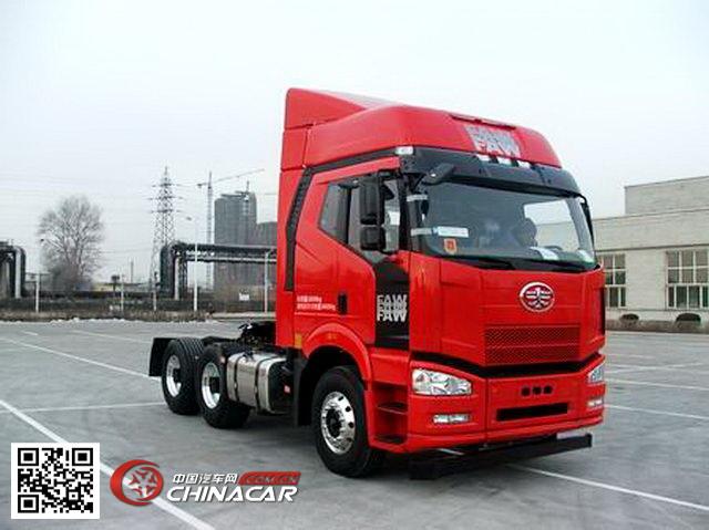 ca4250p66k24t1a3e4型解放牌平头柴油半挂牵引汽车图片1